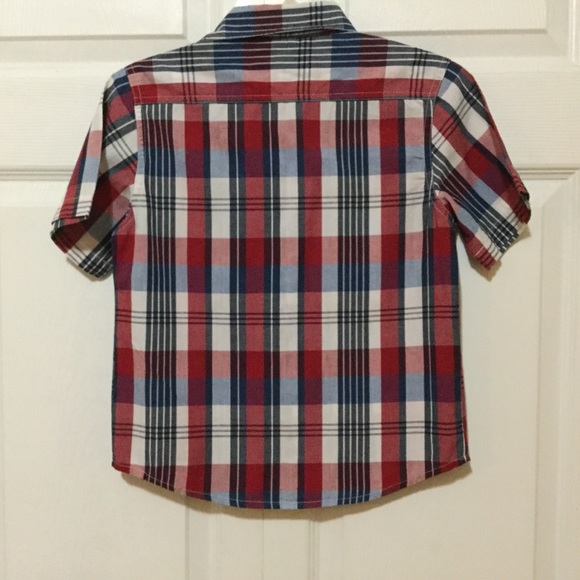 U.S Polo Assn Boys Short Sleeve Button Down Shirt. - Picture 4 of 4